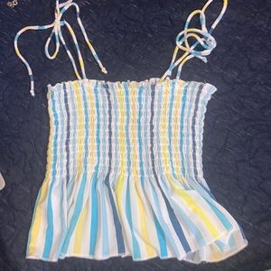 Cami Striped Womens Tank